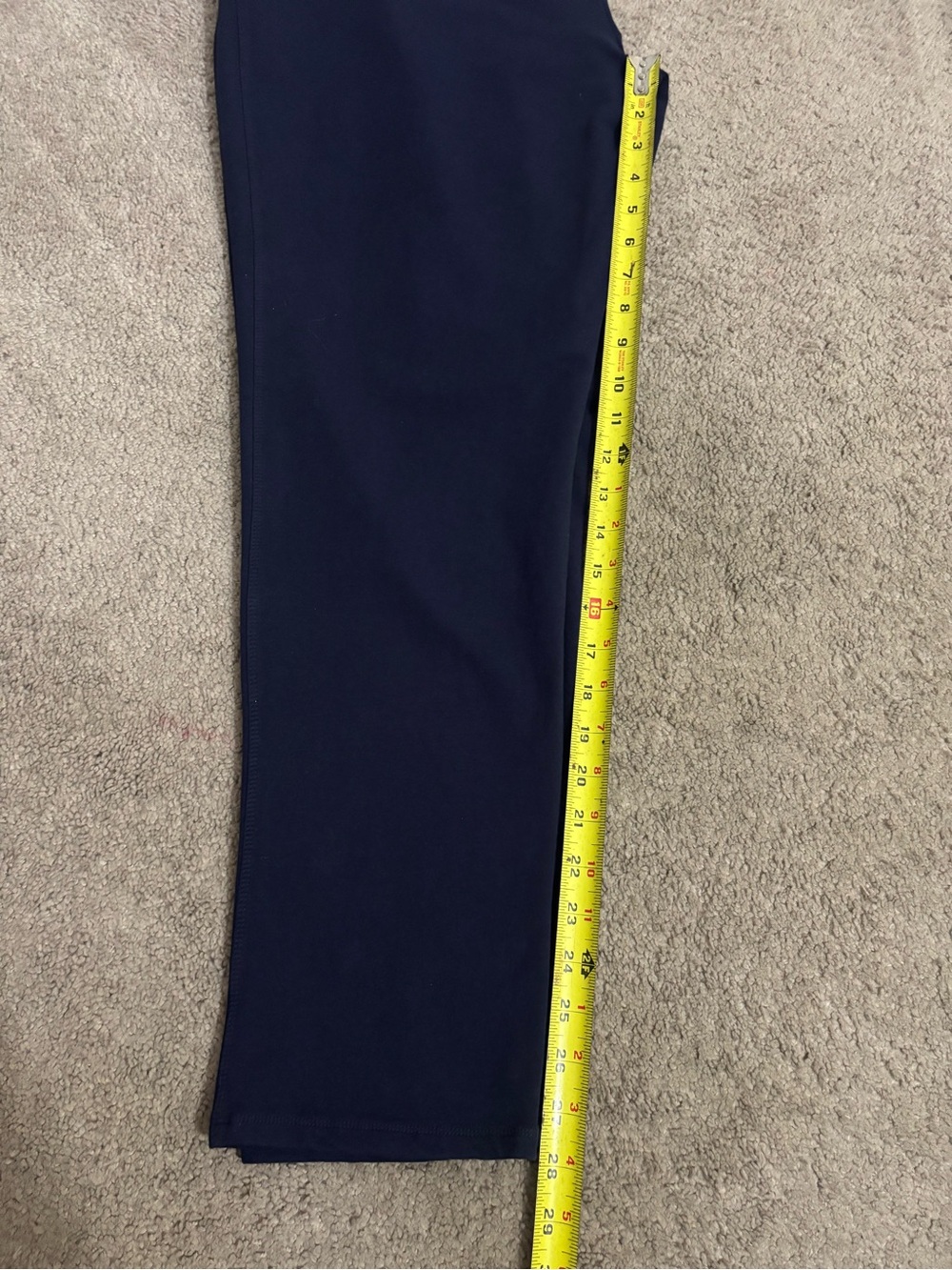 Anthropologie Saturday Sunday Women’s Navy Button-Front Trousers Size M - Picture 10 of 12